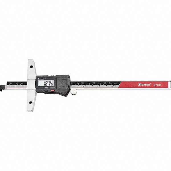 0mm to 200mm Stainless Steel Electronic Depth Gage