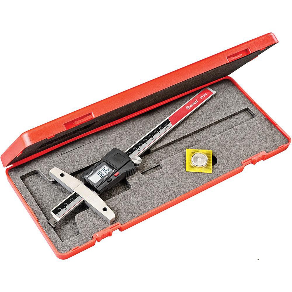 Starrett - 0mm to 200mm Stainless Steel Electronic Depth Gage | MSC Direct