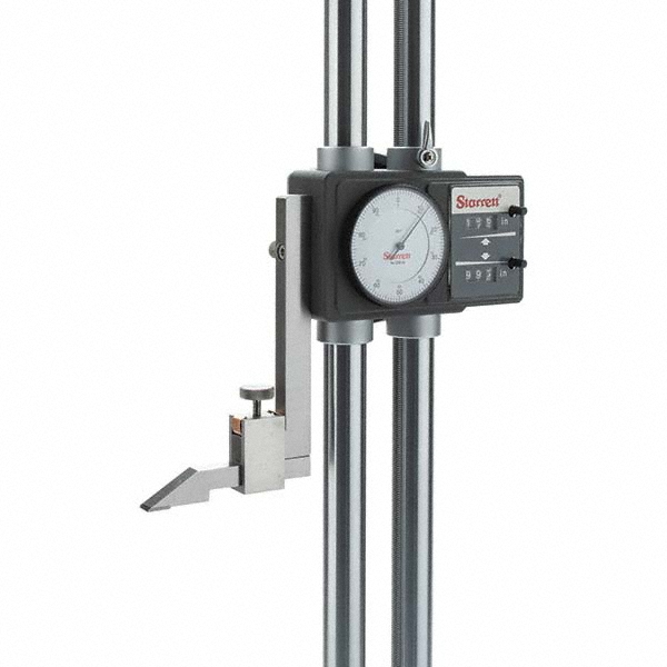 Starrett 24" Stainless Steel Dial Height Gage 57581449 MSC