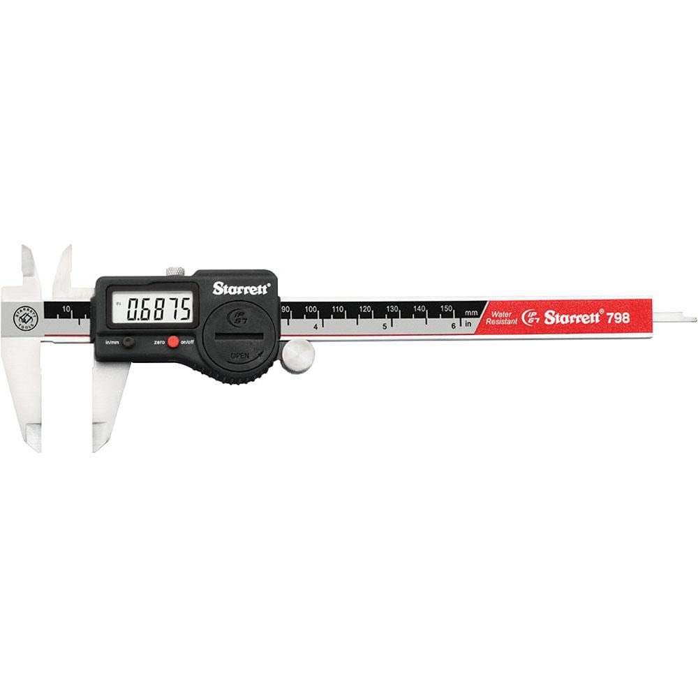 Electronic Caliper: 0.0005" Resolution, IP67