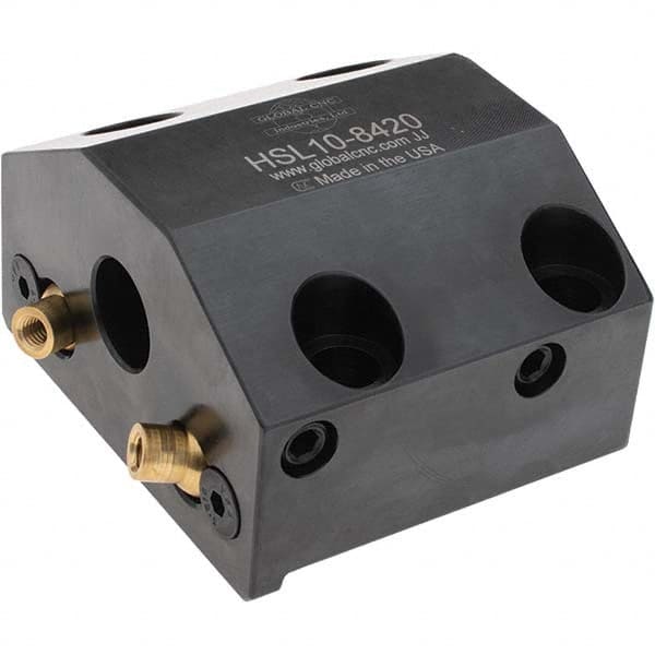 Global CNC Industries HSL10-8420 : 3/ Turret ID Tool Block: 3/4" Max Cut, Haas ID Tool Block 