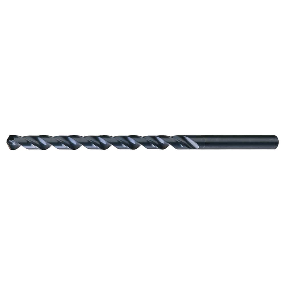 Cle-Line C20452 Extra Length Drill Bit: 3/8" Dia, 118 ° Point, High Speed Steel 