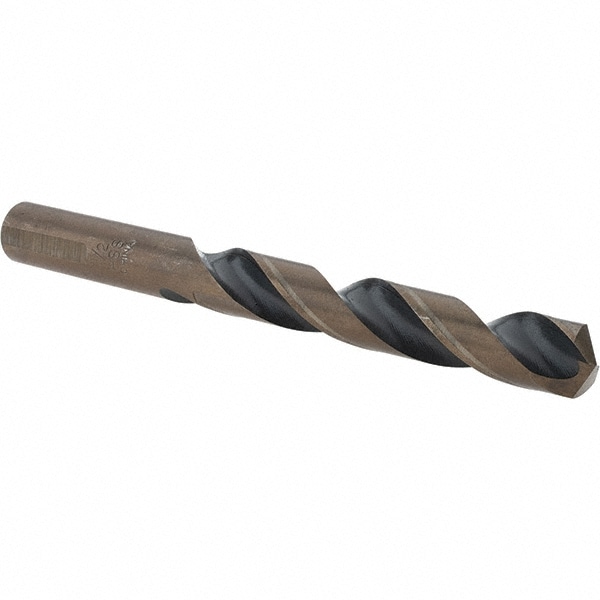 Steam Oxide Finish Reduced Flatted Shank High Speed Steel Cle-Line C21184 Silver and Deming Reduced Shank Drill 20.00 mm Drill Diameter 118-Degree Split Point