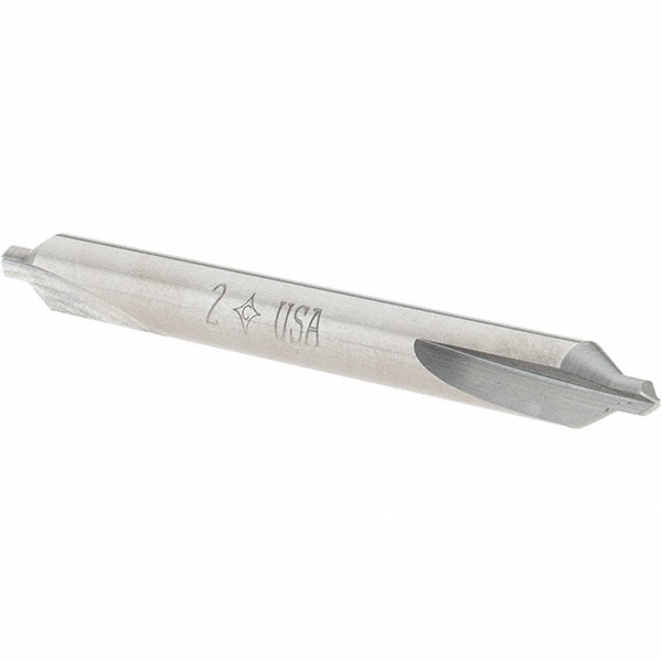 Cleveland C52773 Combo Drill & Countersink: #2, Solid Carbide Image