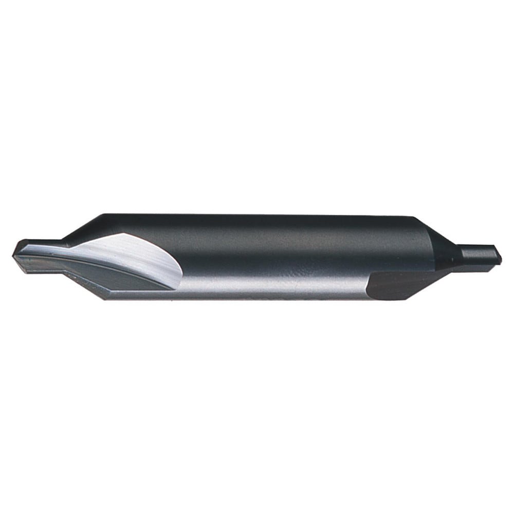 Combo Drill & Countersink: #1, 1/8" Body Dia, Solid Carbide