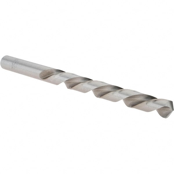 Cle-Line C20624 General Purpose Jobber Length Drill Bright Finish 7/16 Drill Diameter High Speed Steel 118-Degree Radial Point Pack of 6 Reduced Shank 