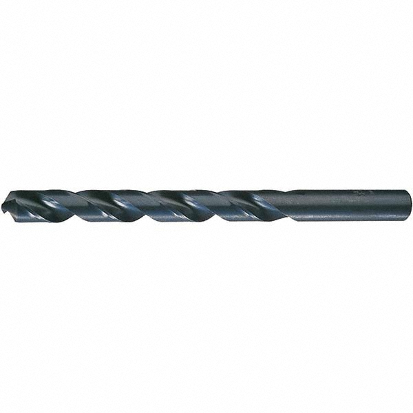 Jobber Length Drill Bit: 21/64" Dia, 118 °, High Speed Steel