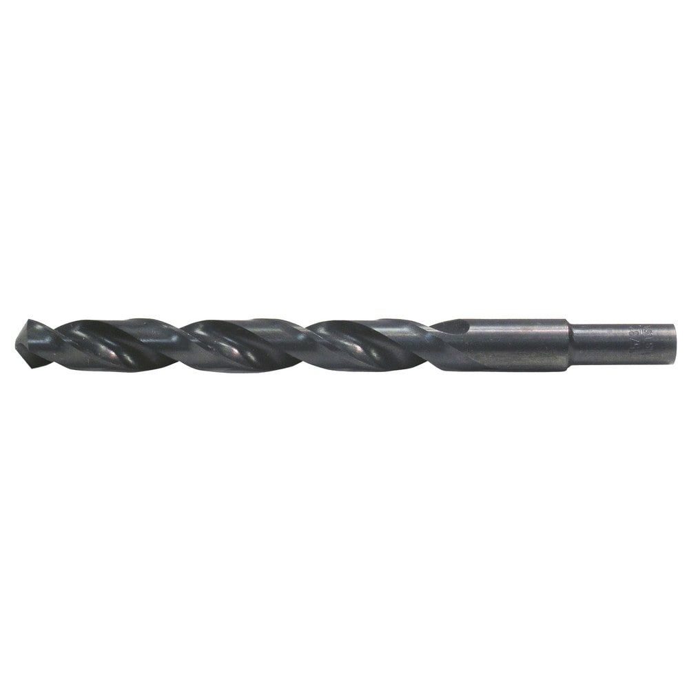 Cle-Line C20661 Reduced Shank Drill Bit: 5/8 Dia, 3/8 Shank Dia, 135 0, High Speed Steel 