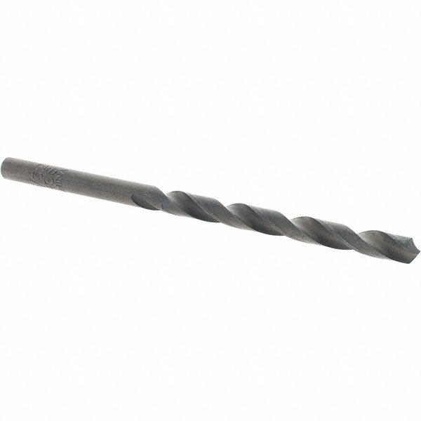 Jobber Length Drill Bit: 5/32" Dia, 118 °, High Speed Steel
