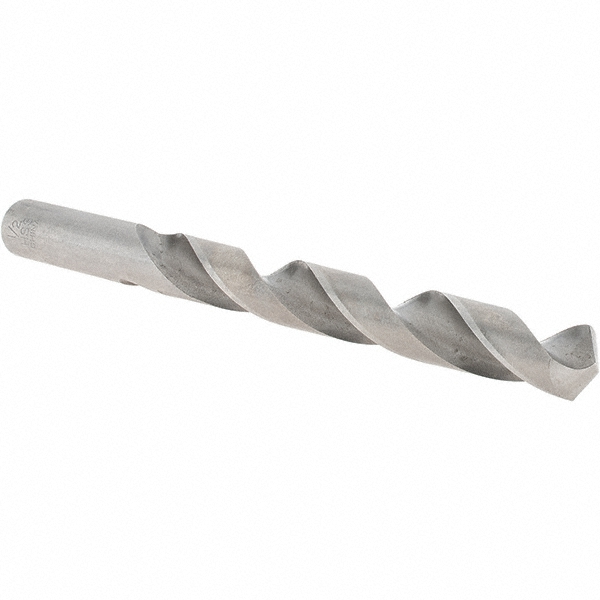 Jobber Length Drill Bit: 1/2" Dia, 118 °, High Speed Steel