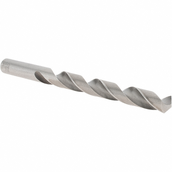 Jobber Length Drill Bit: 7/16" Dia, 118 °, High Speed Steel
