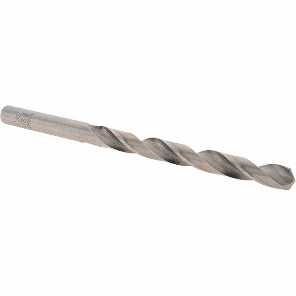 Jobber Length Drill Bit: Letter E (1/4"), 118 °, High Speed Steel
