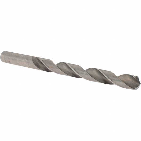 Jobber Length Drill Bit: 27/64" Dia, 118 °, High Speed Steel
