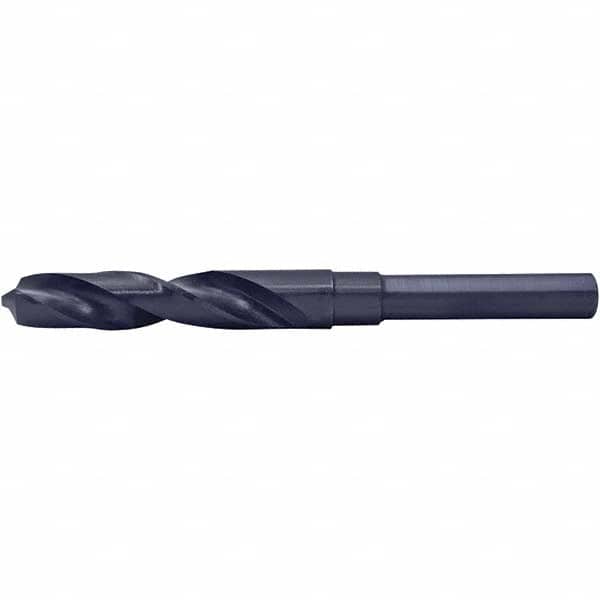 Cle-Force C68690 Reduced Shank Drill Bit: 3/4 Dia, 1/2 Shank Dia, 118 0, High Speed Steel 