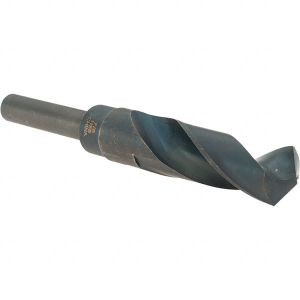 Cle-Force C68655 Reduced Shank Drill Bit: 7/8 Dia, 1/2 Shank Dia, 118 0, High Speed Steel 