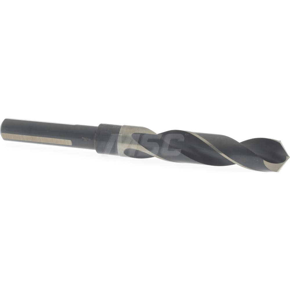 Cle-Line C21178 Reduced Shank Drill Bit: 0.6693 Dia, 1/2 Shank Dia, 118 0, High Speed Steel Image