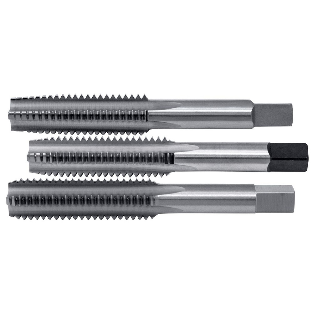 Cle-Line - Tap Set: Metric, 4 Flute, High Speed Steel, Bright Finish ...