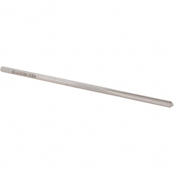 Cleveland C25185 Chucking Reamer: 0.1181" Dia, 3-1/2" OAL, 7/8" Flute Length, Straight Shank, High Speed Steel Image