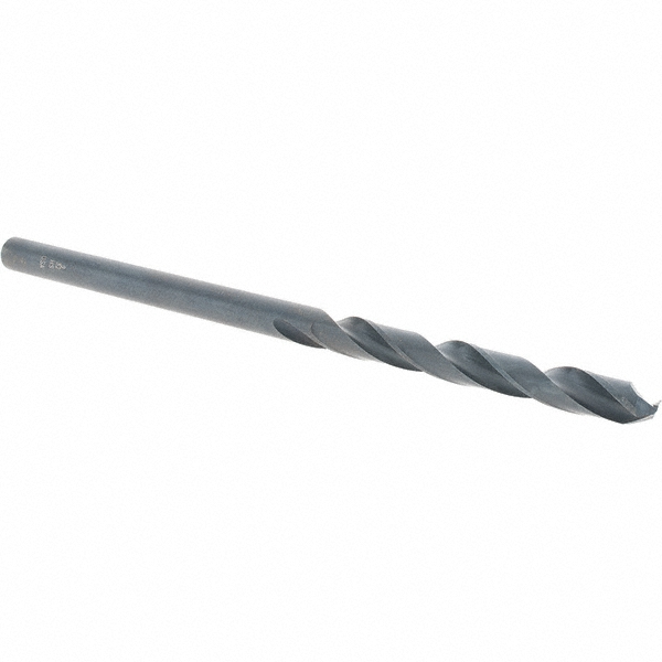 Aircraft Extension Drill Bit: 9/32" Dia, 135 &deg; Point, High Speed Steel - Oxide Finish, 3-1/16" Flute Length, Spiral Flute, Series 1803