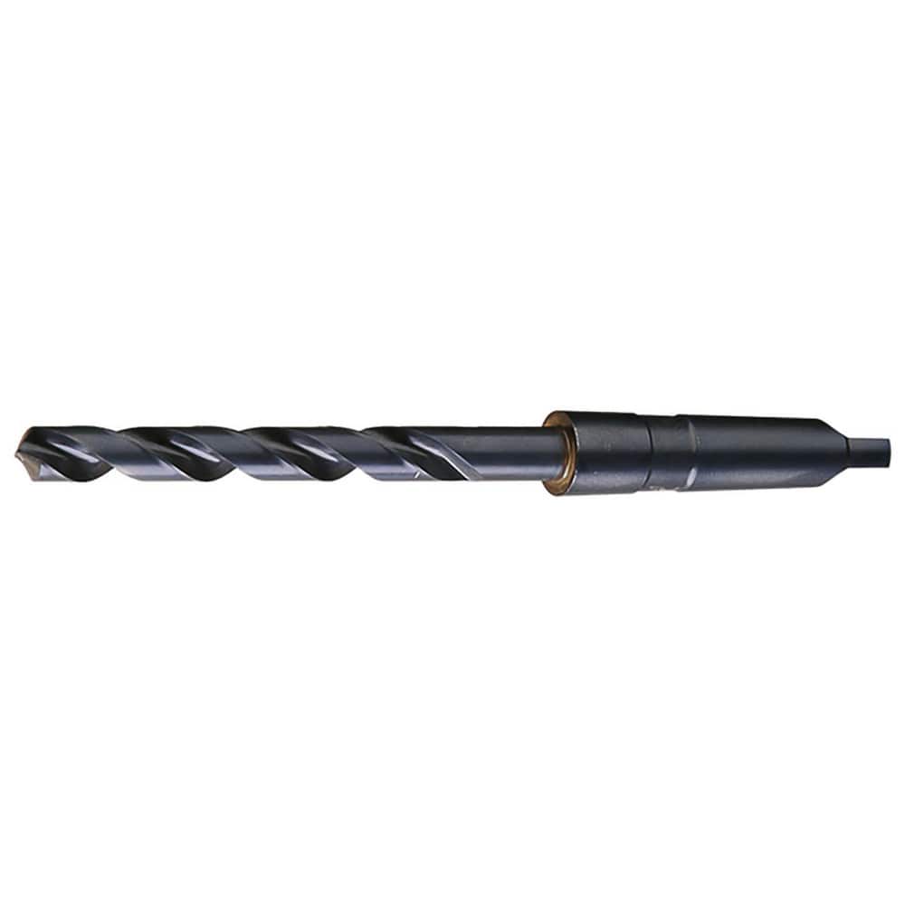 Cle-Force C68844 Taper Shank Drill Bit: 1.1563" Dia, 4MT, 118 °, High Speed Steel 