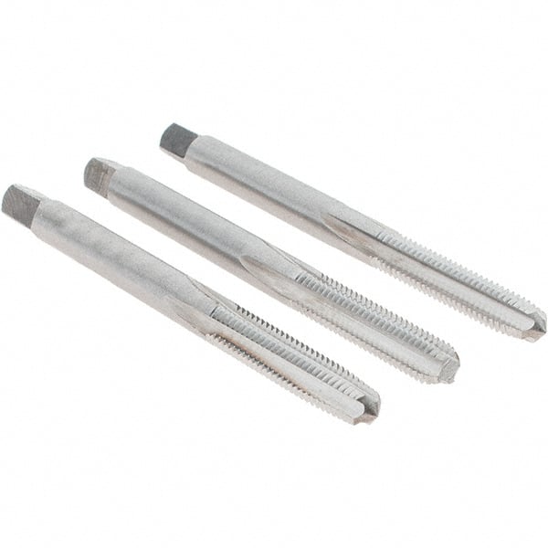 Bright Finish Plug Type 2 Flutes M2 x 0.4 Size Morse Cutting Tools 84864 Metric Spiral Point Taps High Speed Steel D3 Pitch Diameter