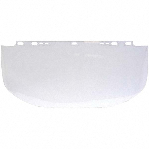 Face Shield Windows & Screens: Replacement Window, Clear, 9" High, 0.04" Thick