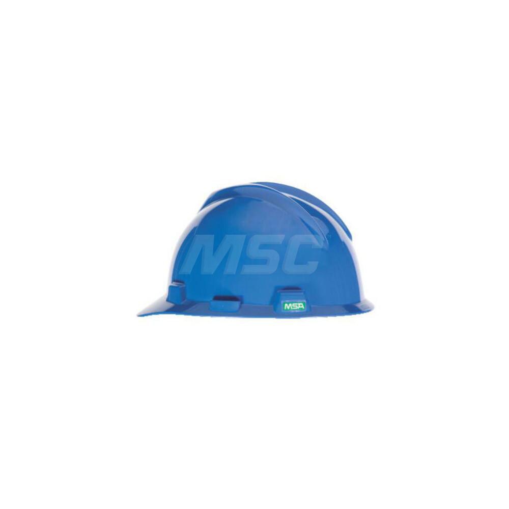 Hard Hat: Impact Resistant, V-Gard Slotted Cap, Type 1, Class E