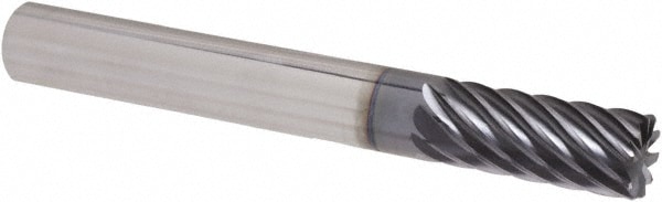 Iscar 5623409 Corner Chamfer End Mill: 0.375" Dia, 0.75" LOC, 10 Flute, 0.12" Chamfer Width, Solid Carbide Image