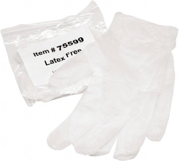 First Aid Applicators; Applicator Type: Disposable Gloves ; Material: Vinyl ; Glove Size: Large ; Unitized Kit Packaging: No
