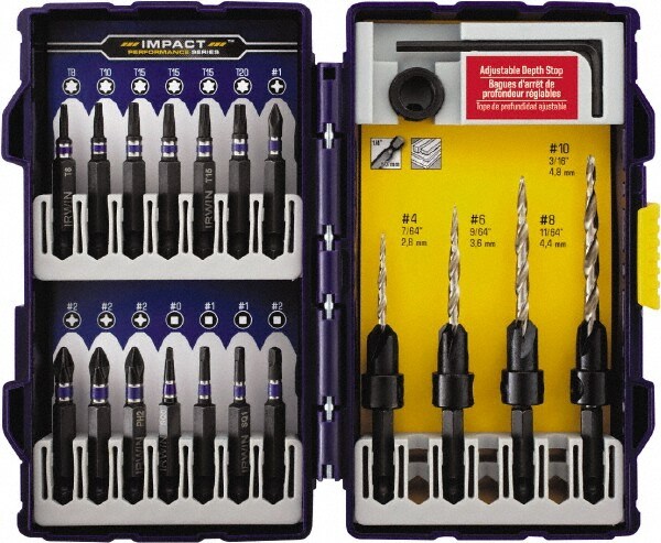 Countersink Set: 19 Pc