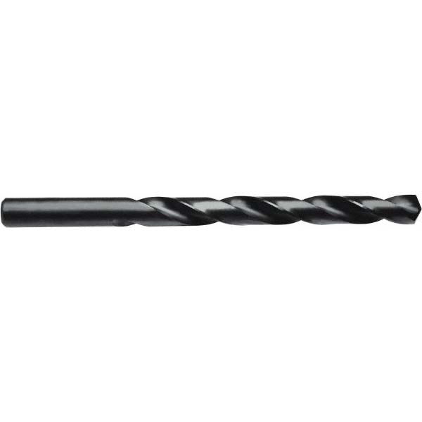 Jobber Length Drill Bit: 9/64" (0.1406) Dia, 135 deg, HSS - Oxide Finish, 2-7/8" OAL, Right Hand Cut, Regular Spiral Flute, Straight Shank, Series 675