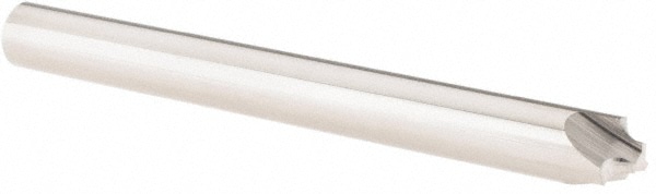 0.5000 Cutting Diameter nACo Monolayer Finish 4 Flutes Roughing Cut 0.06 Corner Radius Melin Tool VXMG Carbide Corner Radius End Mill Helix Variable Helix 3 Overall Length 0.5 Shank Diameter