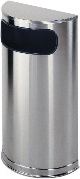 Rubbermaid - Trash Can: 44 gal, Round, Gray - 88097126 - MSC