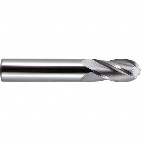 3/16" 4 Flute Extra Long Ball Carbide End Mill 