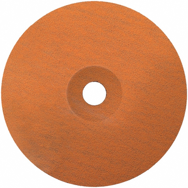WALTER Surface Technologies Fiber Disc 7" Disc Dia, 7/8" Hole, Arbor