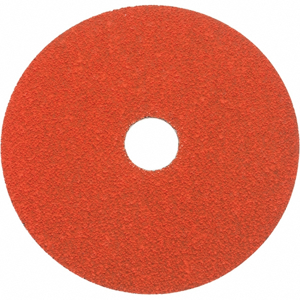 WALTER Surface Technologies Fiber Disc 5" Disc Dia, 7/8" Hole, Arbor
