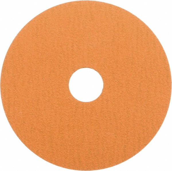 WALTER Surface Technologies Fiber Disc 41/2" Disc Dia, 7/8" Hole