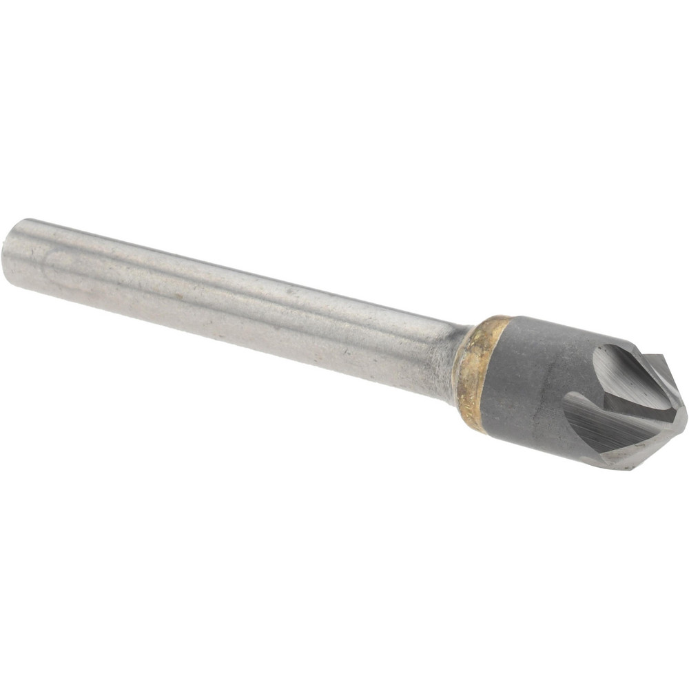 Melin Tool Countersink 3/8" Head Dia, 90 ° Included Angle, 6 Flutes