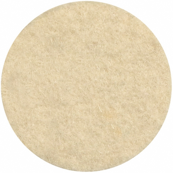 Unmounted Quick-Change Felt Disc Buffing Wheel: 2" Dia