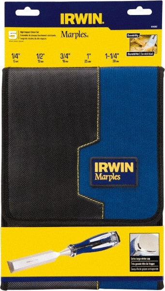 Irwin - 4 Piece Wood Chisel Set - 57824963 - MSC Industrial Supply