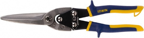 Multi-Purpose Snips: 11-3/4" OAL, 3-1/8" LOC, Forged Steel Blades