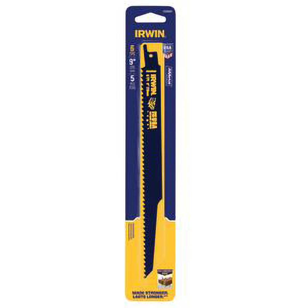 Irwin Blades Reciprocating Saw Blade 9" Long, BiMetal MSC