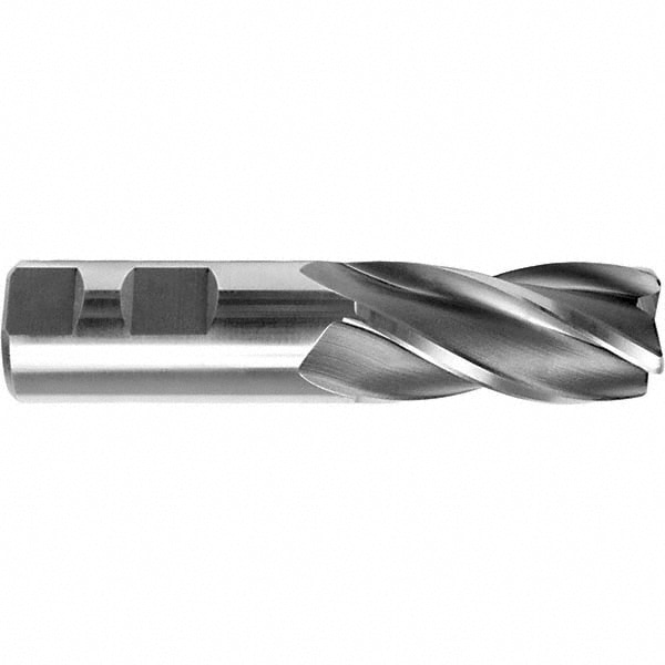 Melin Tool - Corner Radius End Mill: 1″ Dia, 2″ LOC, 0.0300