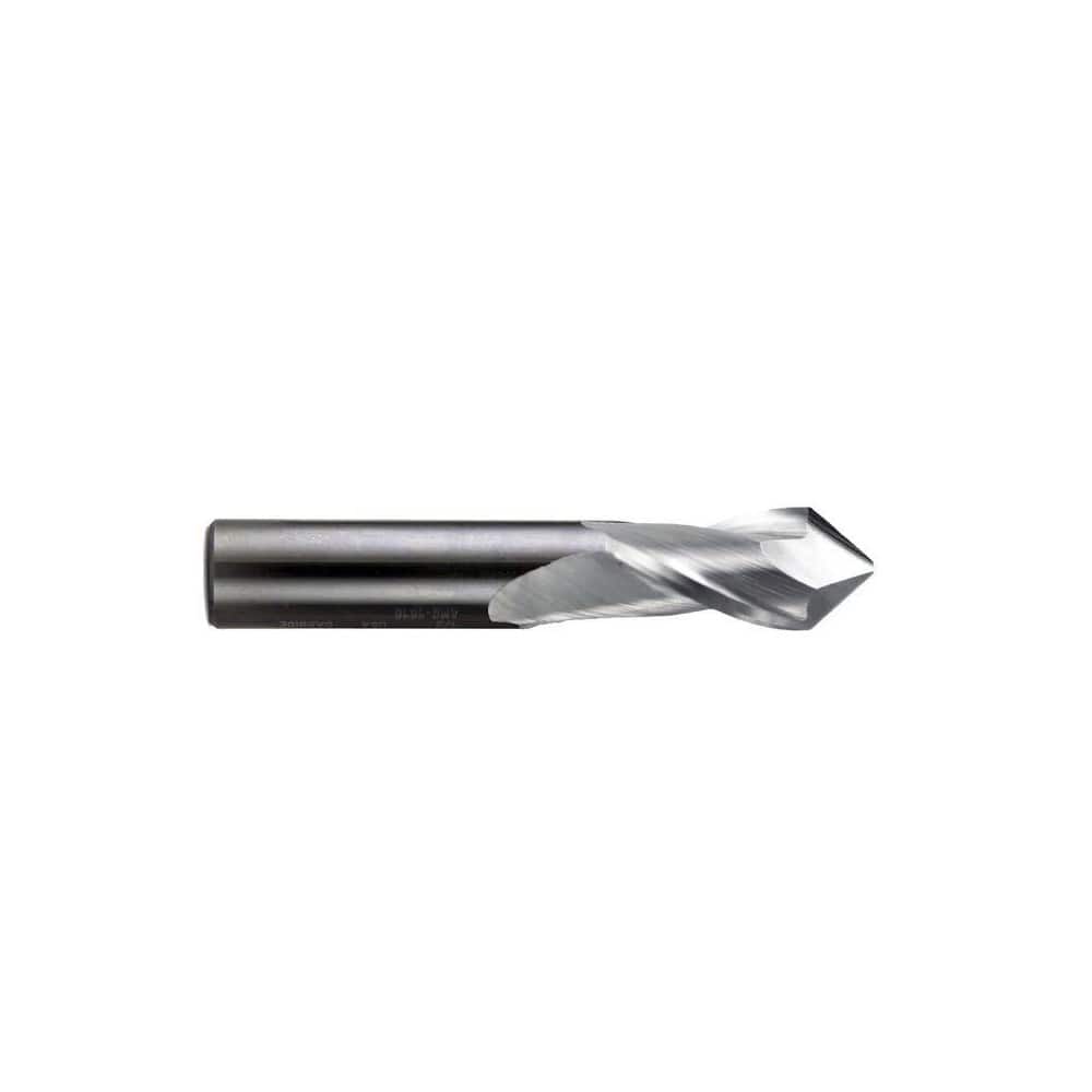Melin Tool 16592 Drill Mill: 1/2" Dia, 1" LOC, 2 Flutes, 82 ° Point, Solid Carbide 