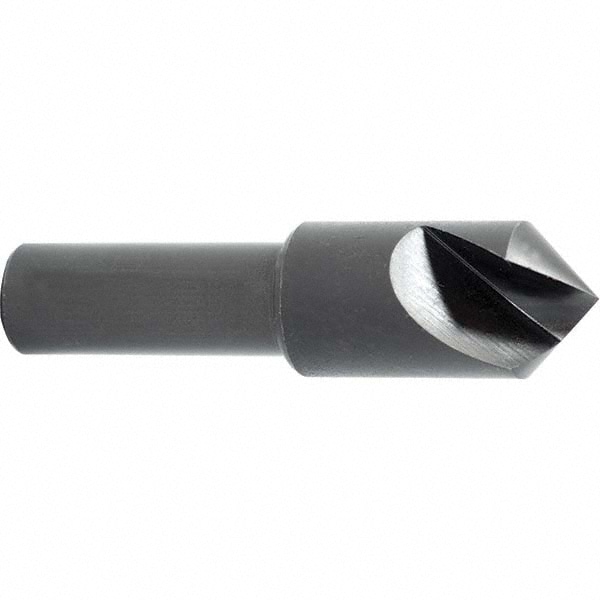 Melin Tool 18036 1" Head Diam, 1/2" Shank Diam, 1 Flute 60° High Speed Steel Countersink Image