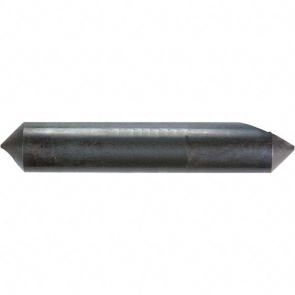 1//4/" 82° Included 6 Flute Solid Carbide Double End Countersink 2/" OAL USA