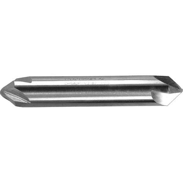 Melin Tool 18773 1/2" Head Diam, 1/2" Shank Diam, 4 Flute 82° High Speed Steel Countersink 