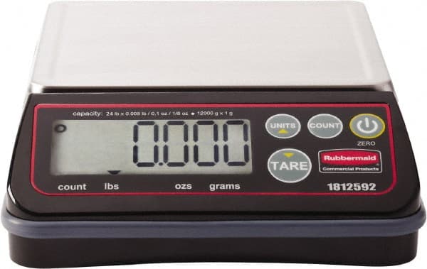 Rubbermaid Commercial Products FGYG425R Commercial Portion Control Scale 25 lb. 