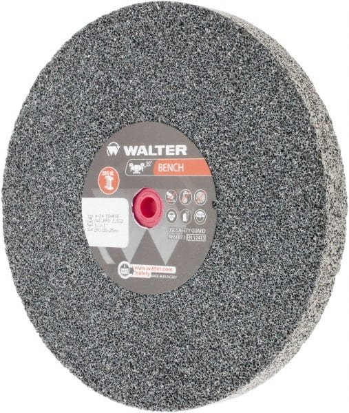 WALTER Surface Technologies 12E643 Bench & Pedestal Grinding Wheel: 10" Dia, 1" Thick, 1" Hole Dia, Aluminum Oxide 