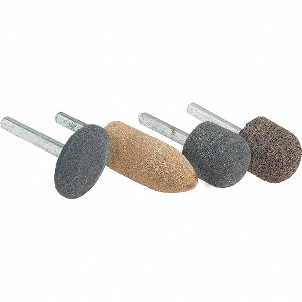 Photos - Abrasive Wheel / Belt WALTER Surface Technologies Mounted Point: 1" Head Dia, 1" Thick, 1/4" Shank Dia, A21, 36 Grit, Fine - Brown, Aluminum Oxide